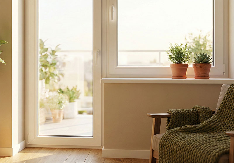 Балконный блок ПВХ